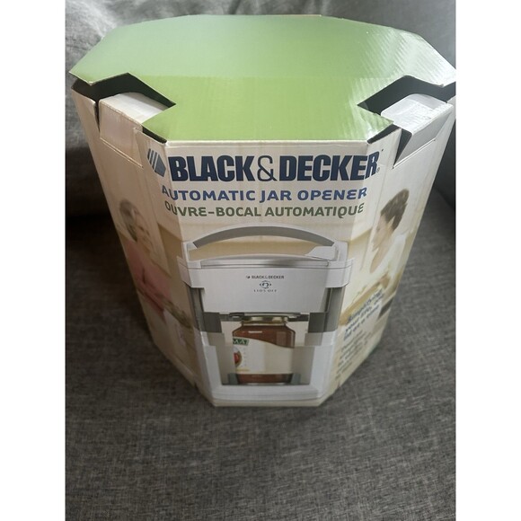 BLACK+DECKER Other - Black & Decker Lids Off Automatic Jar Opener Counter Top JW200 White Tested